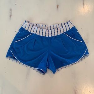 Light blue Lululemon shorts